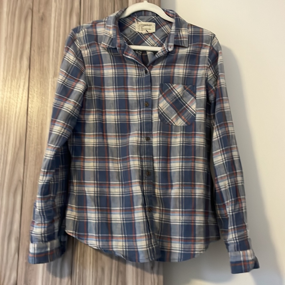 Current Elliot slim boy shirt in paradise plaid